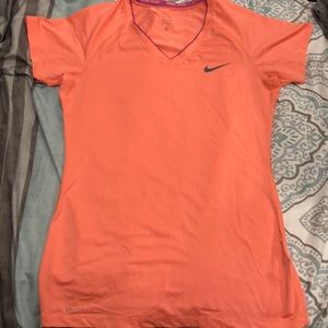 Women’s Nike Pro spandex v neck